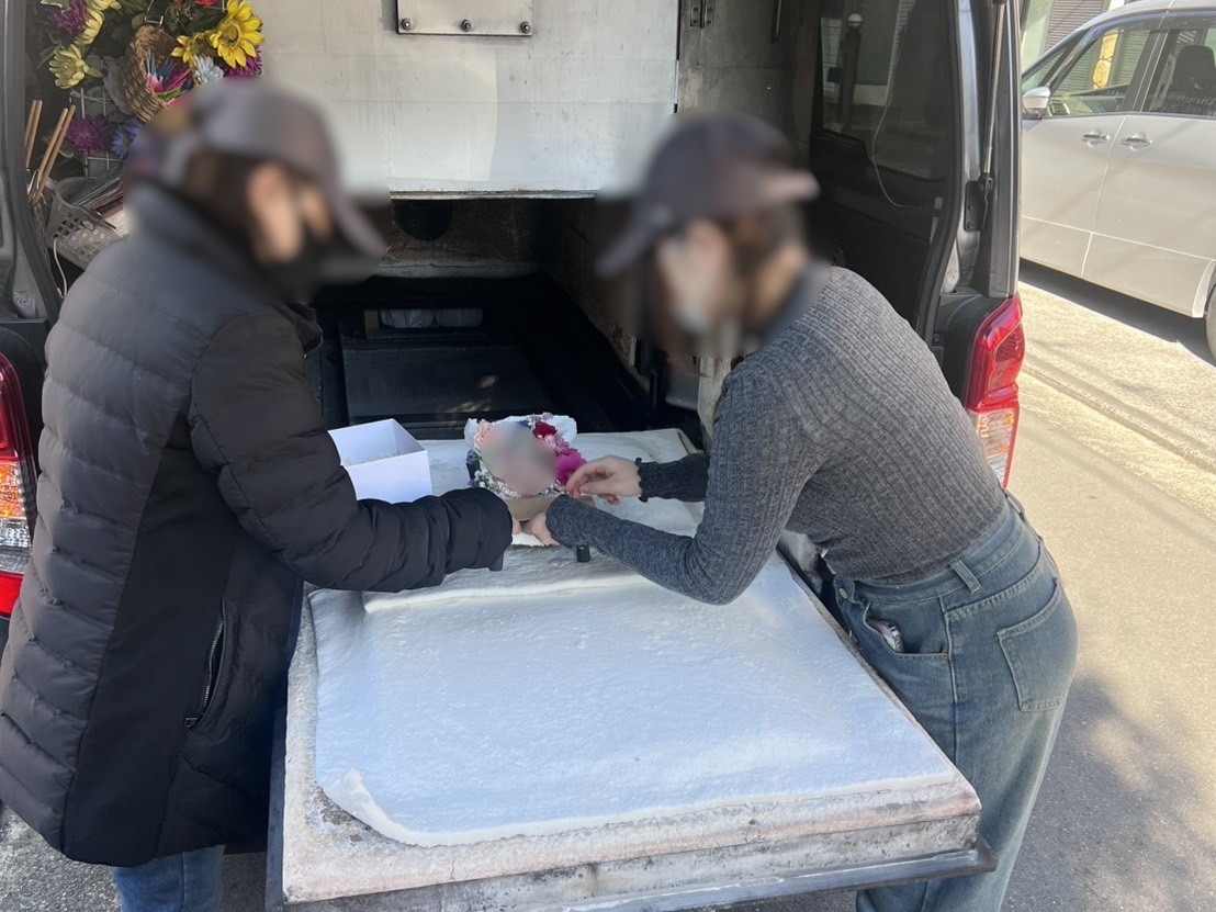 金沢市でご姉妹で可愛がられていたハムスターちゃんをお見送りしました